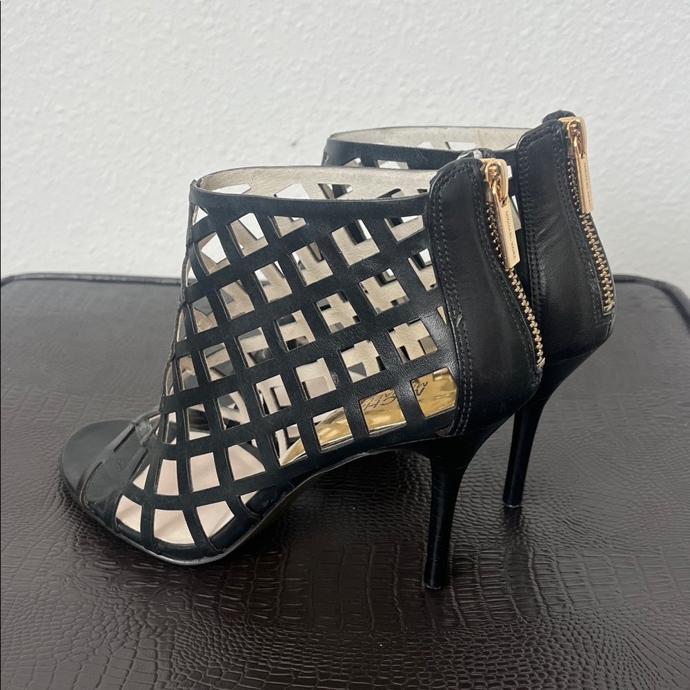 MICHAEL KORS Black Strappy Heeled Sandals - Picture 3 of 5